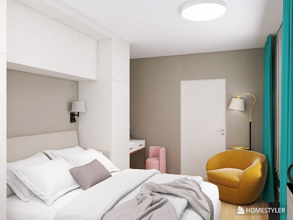 Визуальное решение спальни